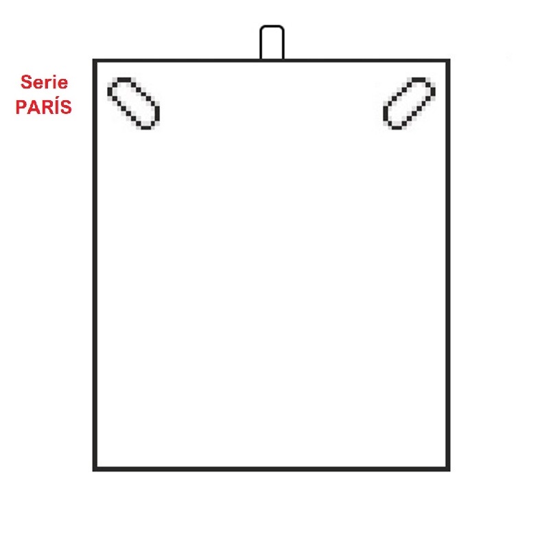 Estuche París collar pequeño 110x155x34 mm.